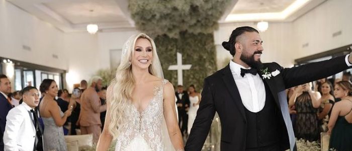 Charlotte Flair and Andrade are married.